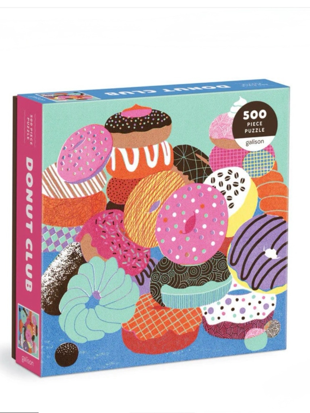 Galison Donut Club puzzle